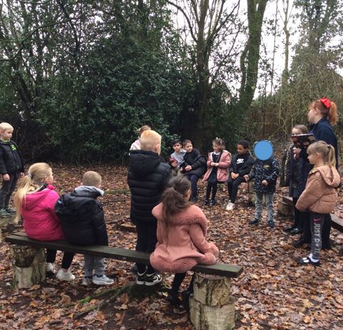 MissScrubyNHP's tweet image. We have been looking at &apos;Little Red Reading Hood&apos; in our English so we took a walk outdoors and discussed our 5 senses as inspiration for our writing. This will help us with our description of Little Red Reading Hood&apos;s journey. #year2 #writinginspiration #LittleRedReadingHood