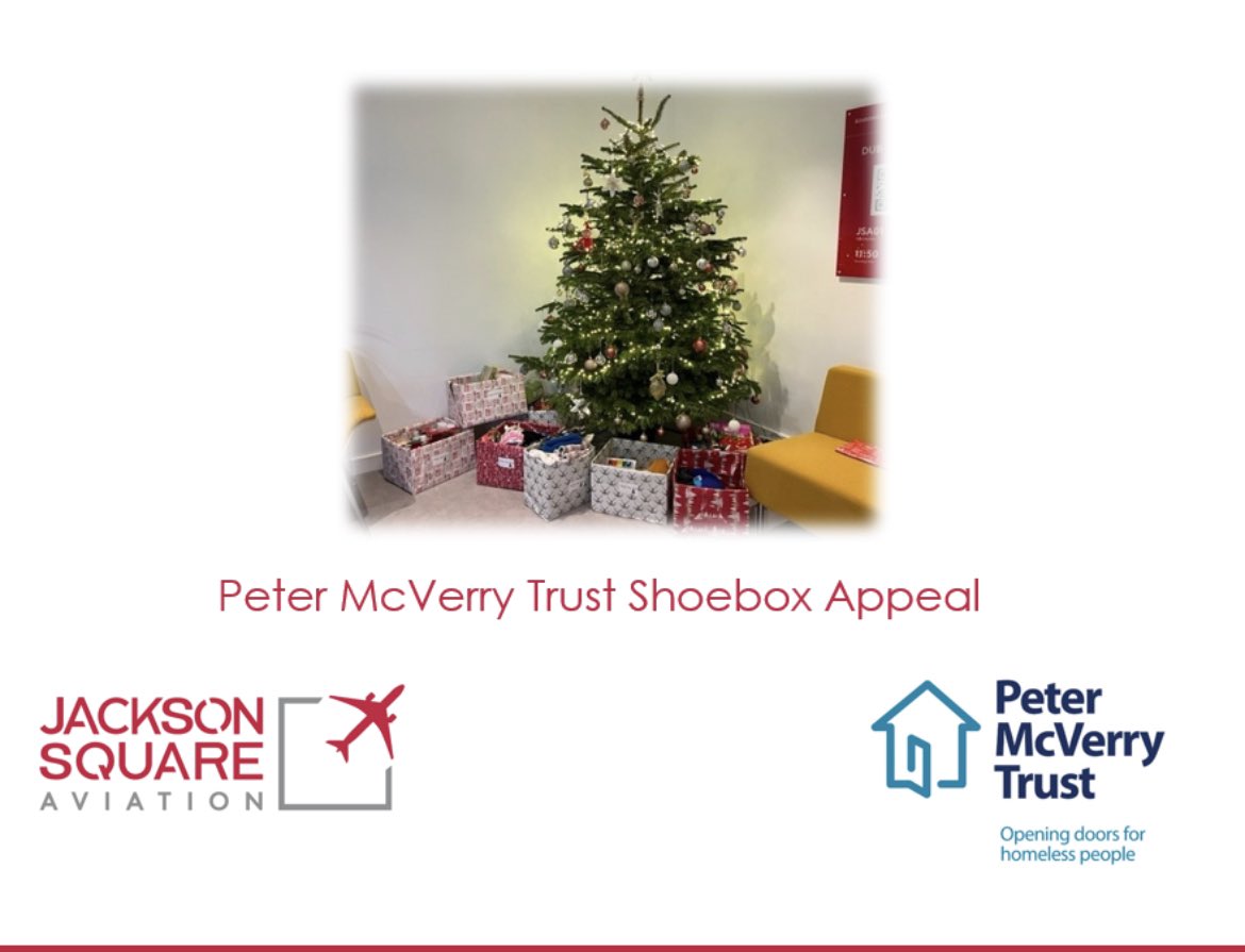 JacksonSqAv's tweet image. The Dublin JSA team put their best foot - and shoebox, forward in support of the @PMVTrust. The team contributed to the annual shoebox appeal by buying and donating items which were then distributed to the most vulnerable in our society. Well done to all who took part! #pmvt