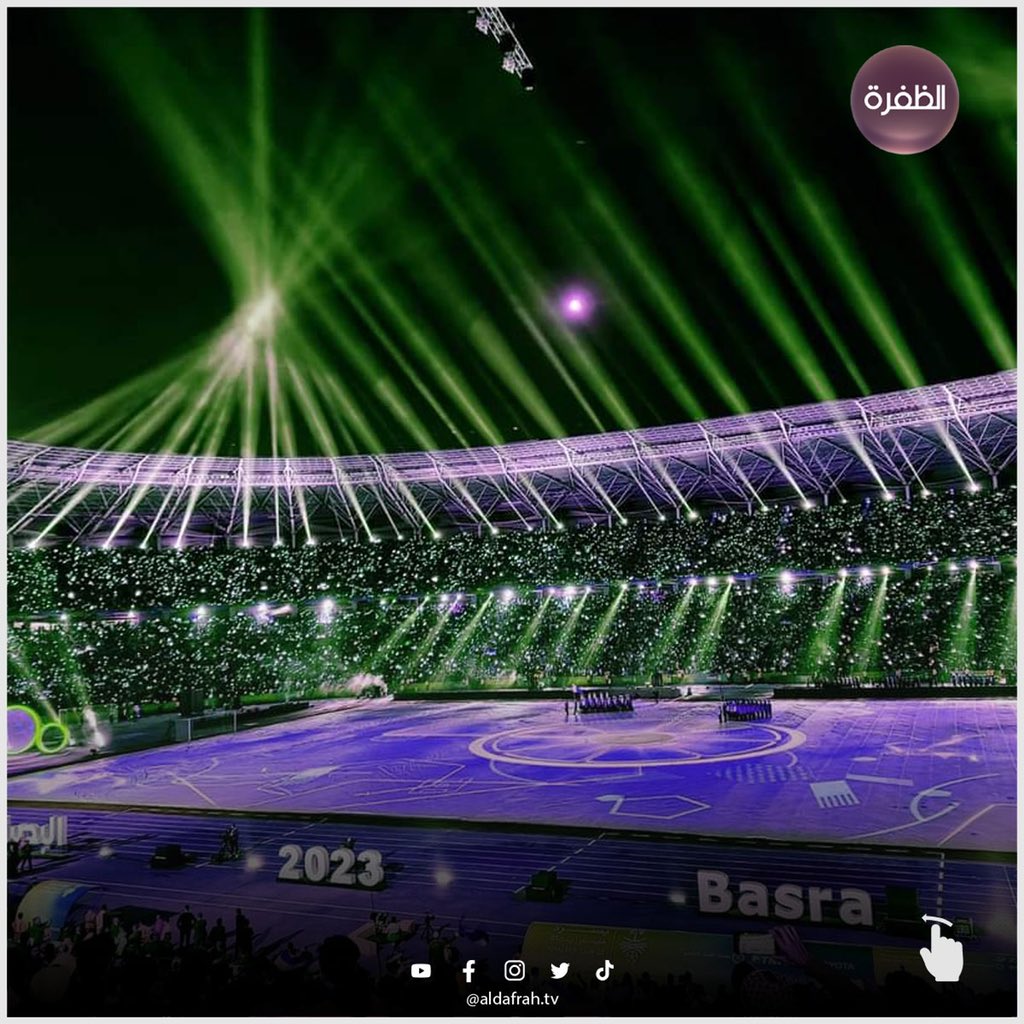 khalilalbalush1's tweet photo. العراق بتاريخه 
العراق بحضارته
ا��عراق بالماضي والحاضر
العراق بمستقبل ابناءه 

ابداع وحفل رائع يليق بالعراق وبطولة كاس الخليج 
واحد من الاجمل عبر تاريخ البطولة 

شكراً على هذا الابداع في افتتاح #خليجي_25_بصراوي https://t.co/0lXHhocjrw