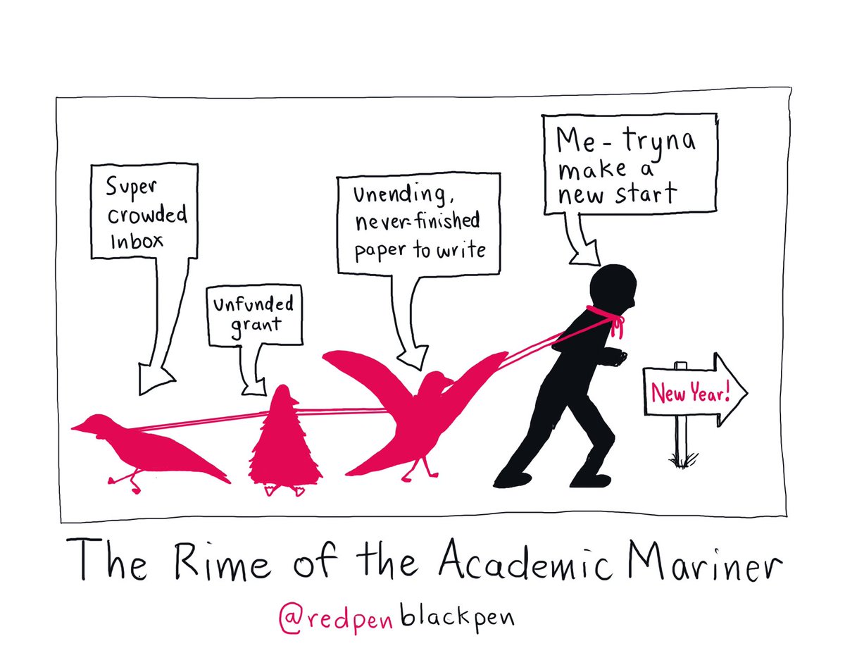 redpenblackpen's tweet image. Rollin&apos; up to the new year all like