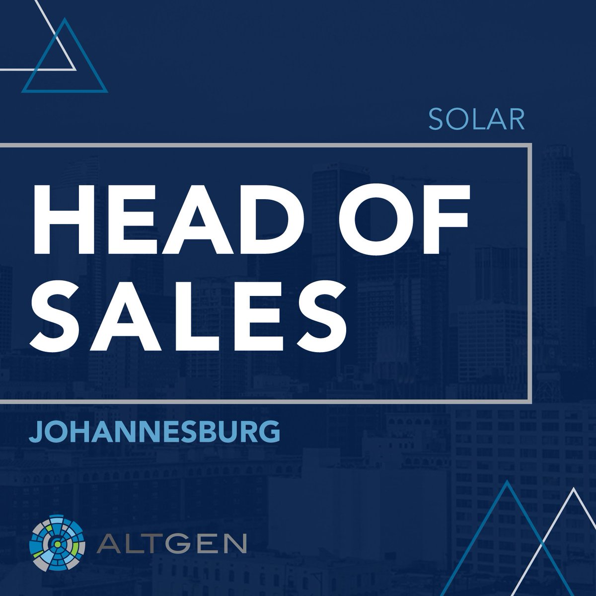 AltgenR's tweet image. #JOBALERT | Apply now: altgen.com/job/head-of-sa…

#RenewableEnergy #Recruitment #GreenEnergy #CleanTech #SolarEnergy #WindEnergy #HydroPower #JobAlert #CareerGrowth #CareerGoals #Sustainability #ClimateChange #NetZero #ImpactInvesting