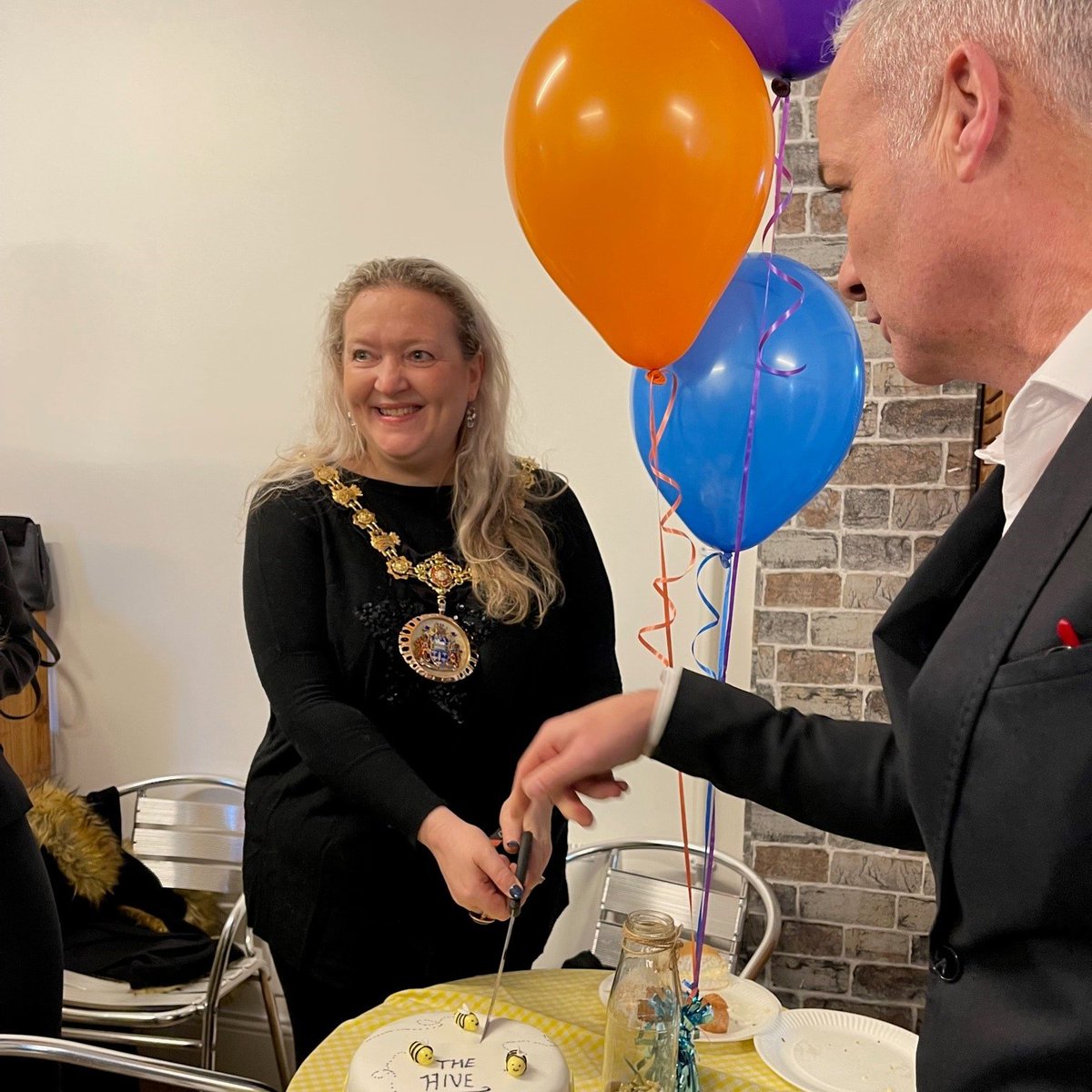 salford_mayor's tweet photo. Proud to see the newly refurbished Hive community centre in Victoria Park, Swinton thanks to a £30,000 refurbishment completed by @yourseddon. A project we have supported since it opened its doors to veterans and the wider community is now set for a positive future. https://t.co/zjhnpmEwnX