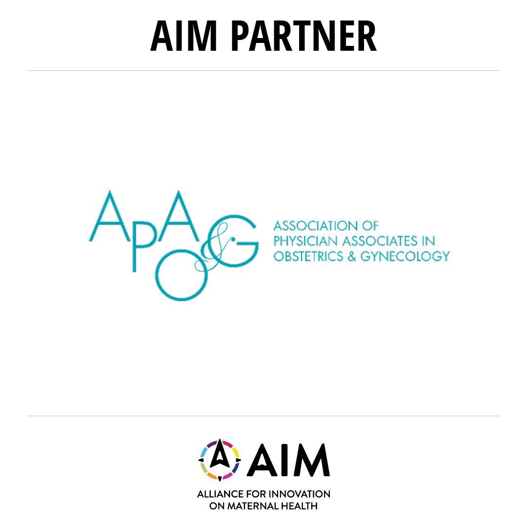 #AIMUpdate 📢 New Partner! 

To learn more, please visit: bit.ly/3Wfo6I4 

#AIMPartner #AIMForChange2023 #ACOG2023 #MaternalHealth #MaternalHealthMatters #MaternalHealthEquity