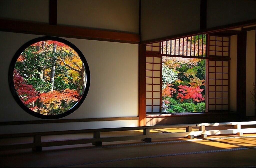 boymolish's tweet image. Four seasons of Japan at The Genko-an Temple