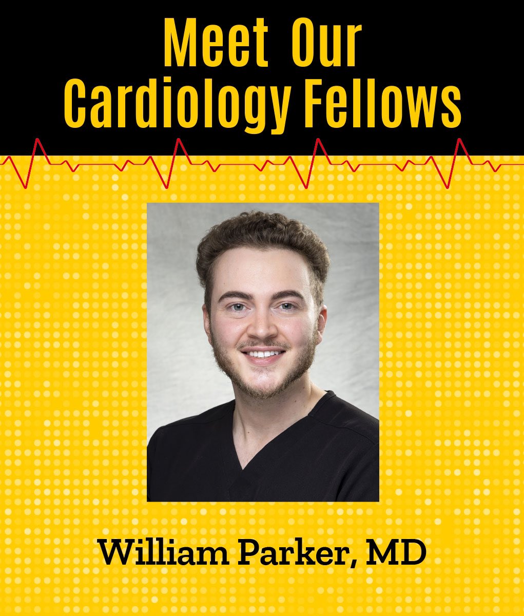First year fellow @WilliamParker feels people at @uihealthcare are genuinely nice. He is considering futures in #Electrophysiology or #cardcrit care. internalmedicineiowa.org/2022/11/28/mee…