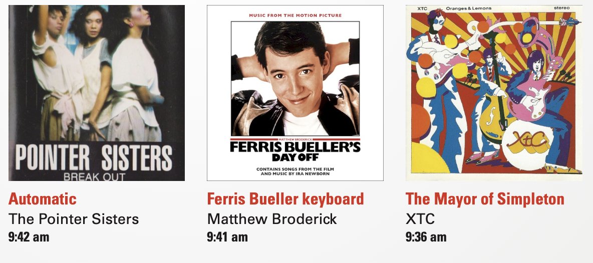 Okay <a href="/JillRileyRadio/">Jill Riley</a>. This actually showing up in the official playlist is very funny