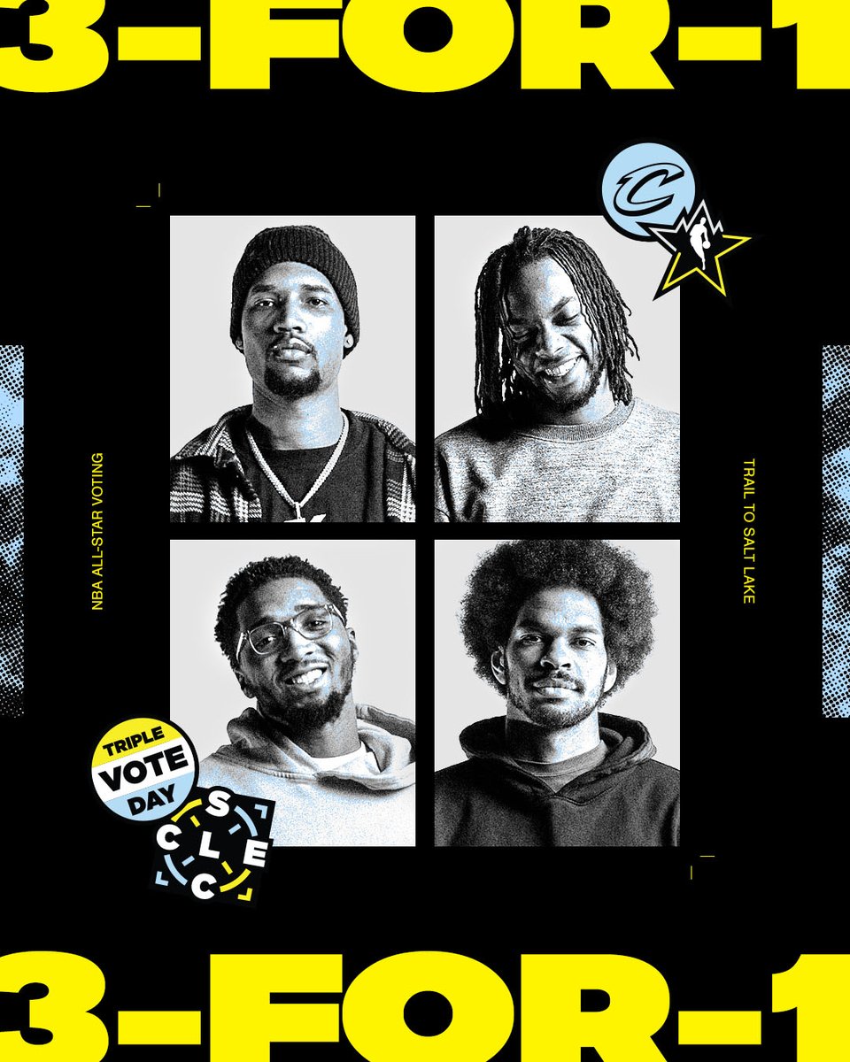 Cavs fans, you know what to do! Your votes count 3x!

VOTE⭐️: on.nba.com/3WR6Ucf