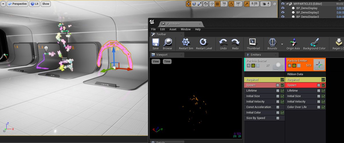 EthanPrce's tweet image. We started learning more about particle systems in class. With tutorials helping me about I&apos;ve been able to learn a lot about these systems- currently my favourite thing to do in UE4 
#GamesDesign #UnrealEngine #gamedevelopment #games