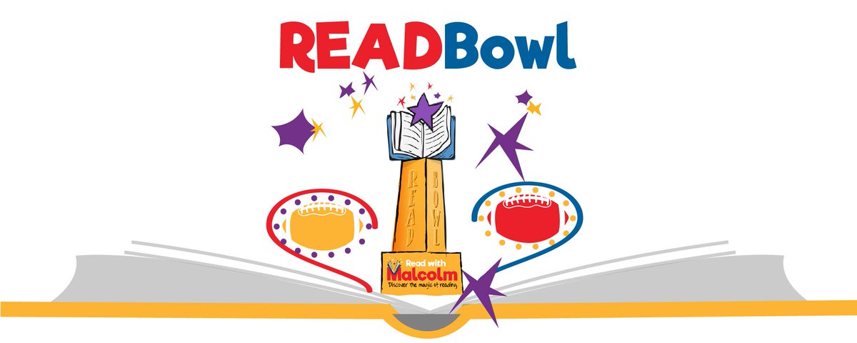 READBowl Kickoff is THIS Monday, January 9. REGISTER HERE: readwithmalcolm.com/readbowl/ Then share your progress on social media - Use #READBowl and tag @ReadWithMalcolm so they can amplify your great work.