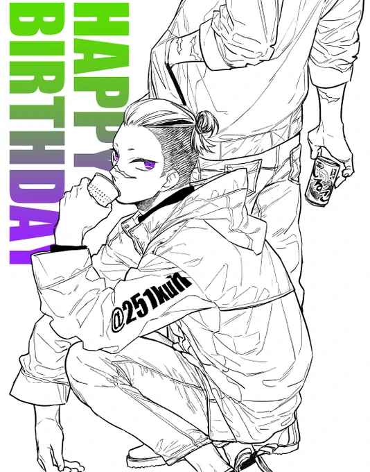 誕生日用にこれから描く余裕がなくてごめんなさいね!!!!!!! 
