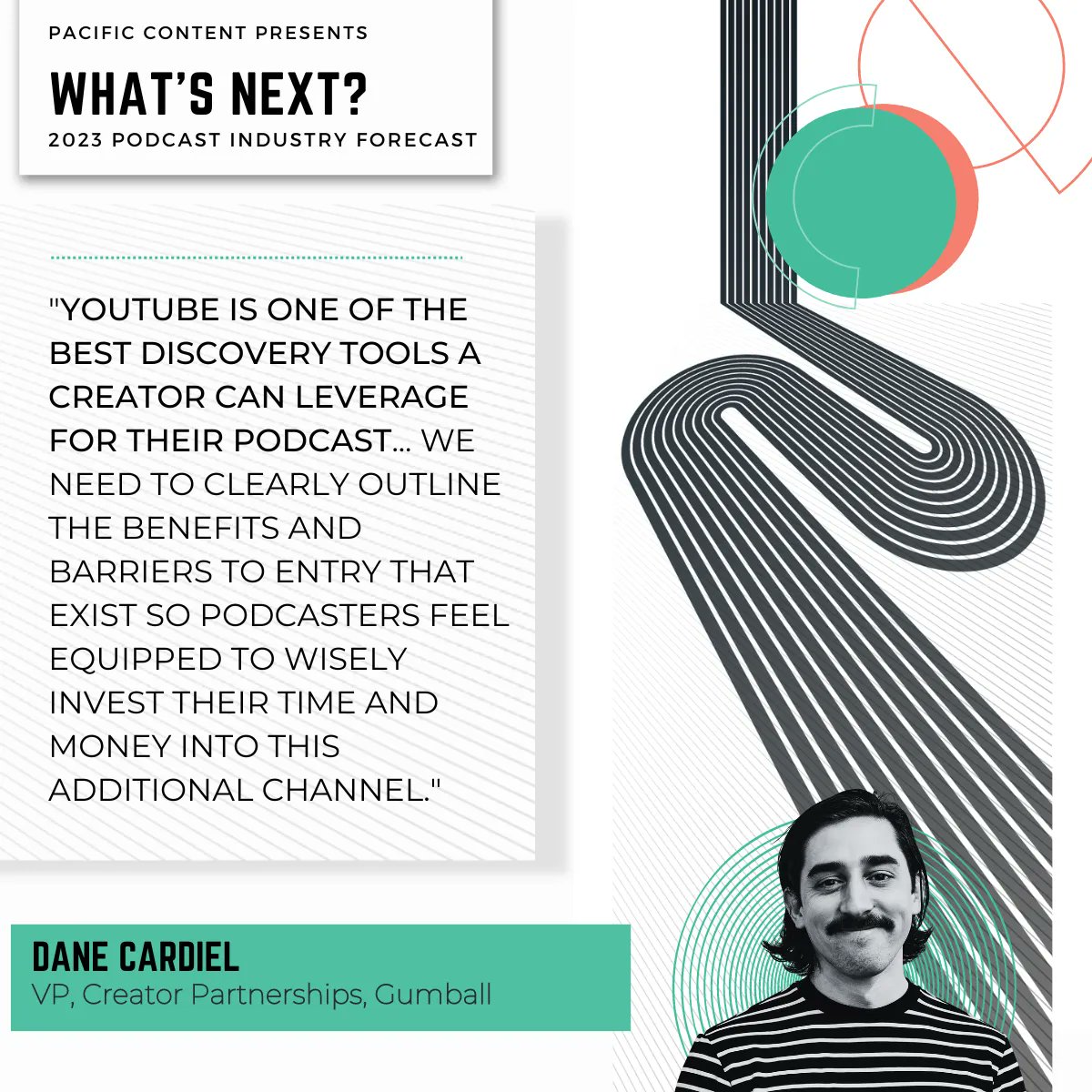 Our very own @danecardiel and Kaiti Moos were featured in the 2023 Podcast Industry Forecast by @pacificcontent where they gave their thoughts on the future of podcasting. #nextinpodcasting2023

 Check out the blog post here: bit.ly/3GkhC3Y