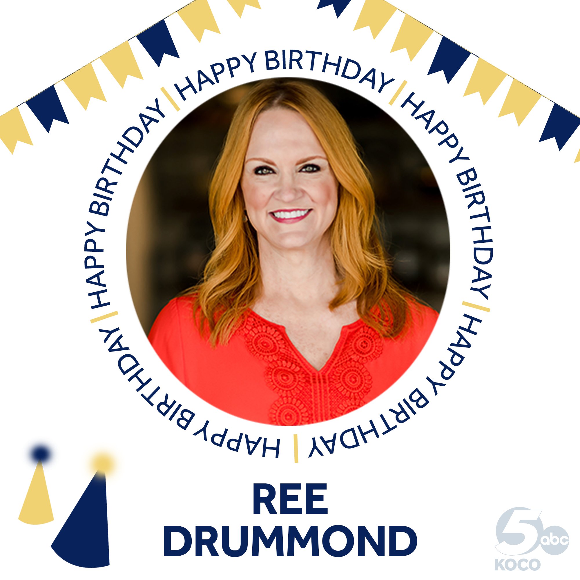  Happy birthday to Ree Drummond, who is known as \"The Pioneer Woman.\" 