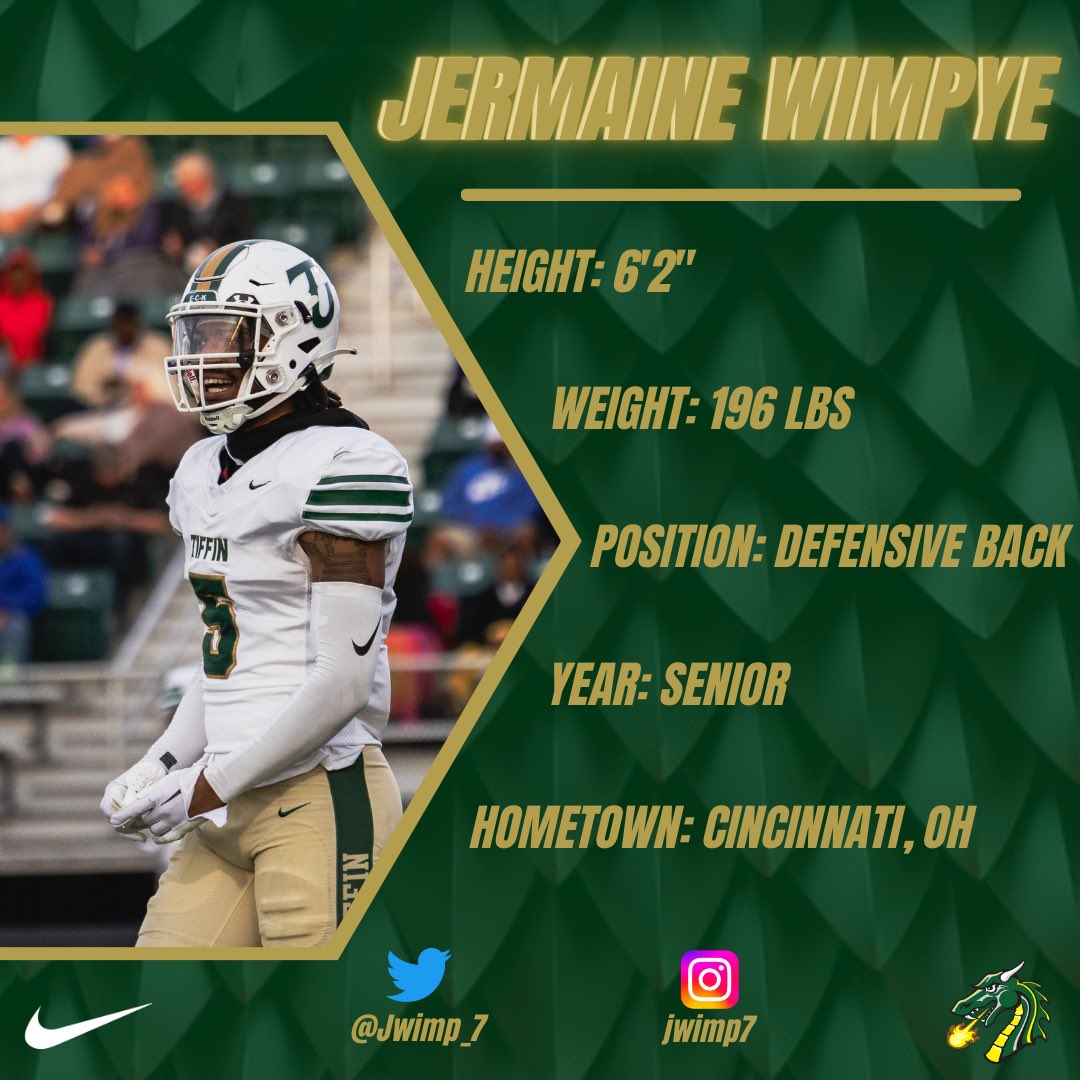 Tiffin University Football (TUDragonFB) / Twitter