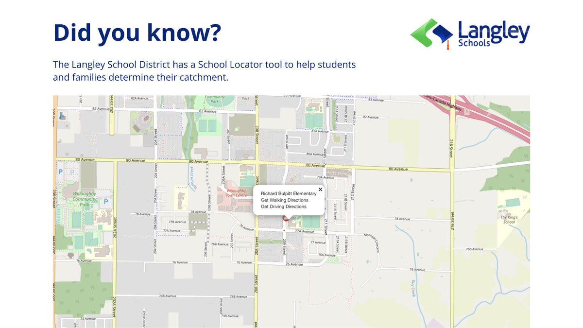 RT @LangleySchools 

Did You Know? The Langley School District's website includes a tool to help you find your school catchment area? Give it a try here: ow.ly/gJuf50Mhyzh #Think35