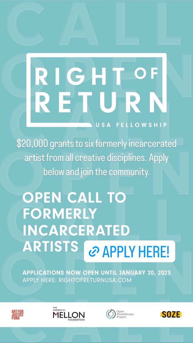 Right of Return USA (@center4art_adv) on Twitter photo Right of Return Fellowship application is open for its Fifth cohort. Please share. Apply on our website rightofreturnusa.com Right of Return Fellowship application is open for its Fifth cohort. Please share. Apply on our website rightofreturnusa.com