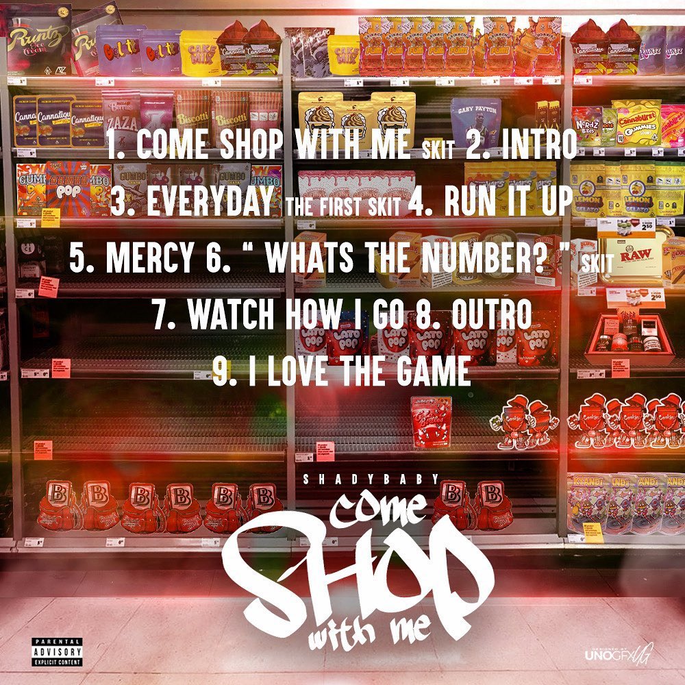 ShadyBaby “ Come Shop With Me “ out now, produced #7 “ Watch How I Go “ with my brother <a href="/AmplifiedPre/">PreAmplified-Niklas</a> , run it up 🏃‍♂️🏃‍♂️🏃‍♂️🏃‍♂️