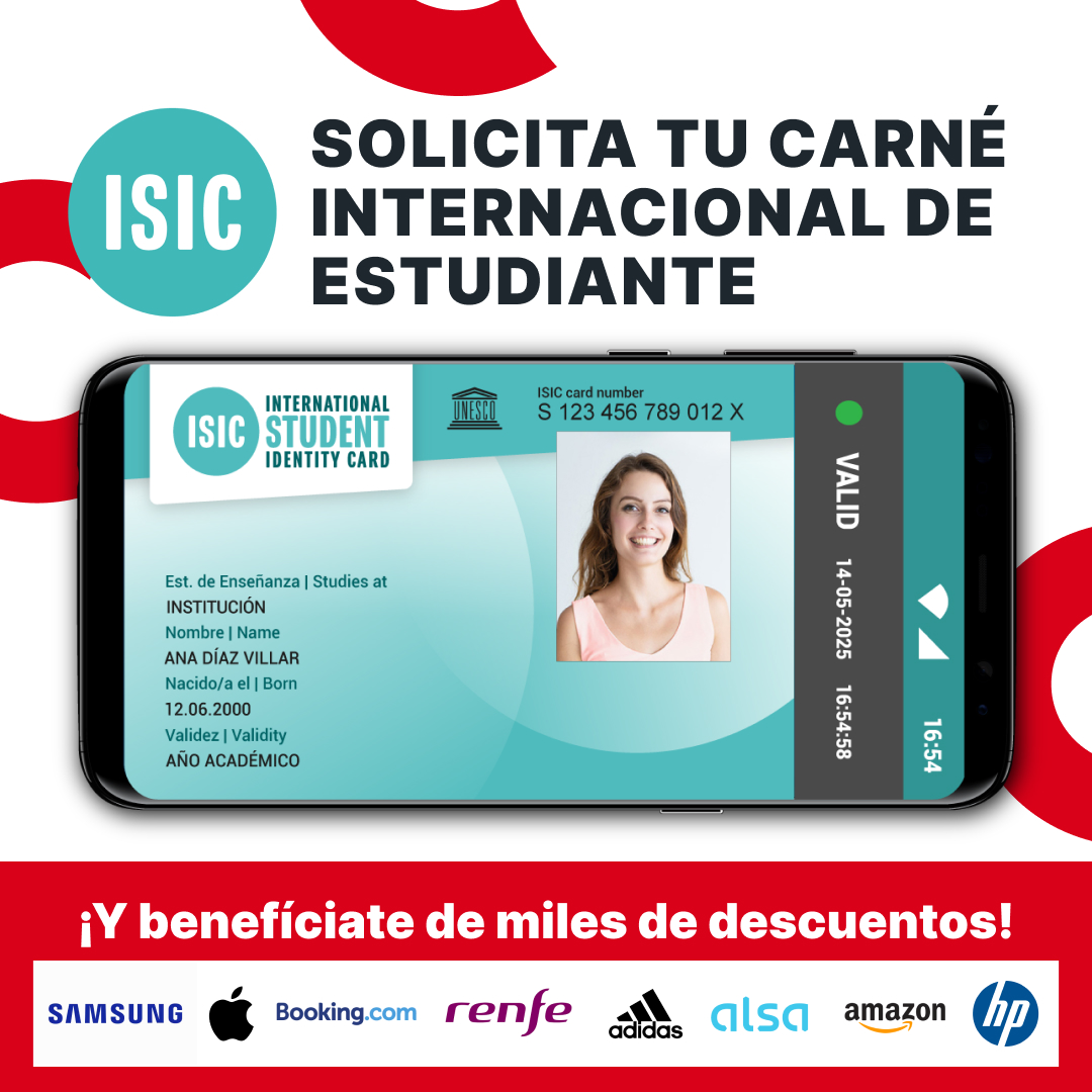 Por ser alumno de #CCC tienes la posibilidad de obtener el Carné de Estudiante #ISIC, gracias al cual serás reconocido como estudiante en +135 países y tendrás acceso a la mayor red de #descuentos en miles de marcas🥳.

📌Más información: cursosccc.com/carne-estudian… 

<a href="/ISICEspana/">ISIC España</a>