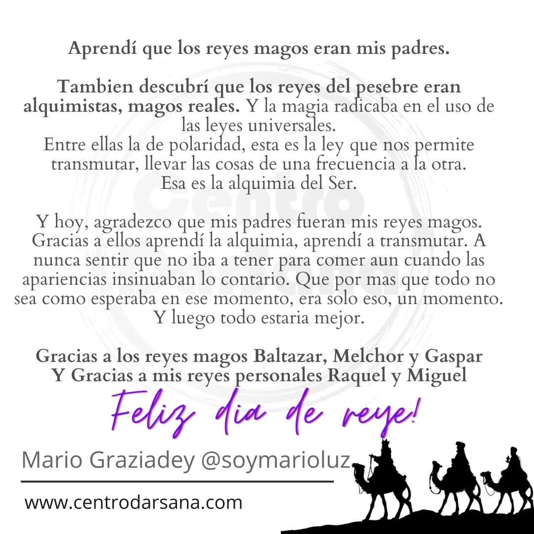 Feliz día de Reyes Magos