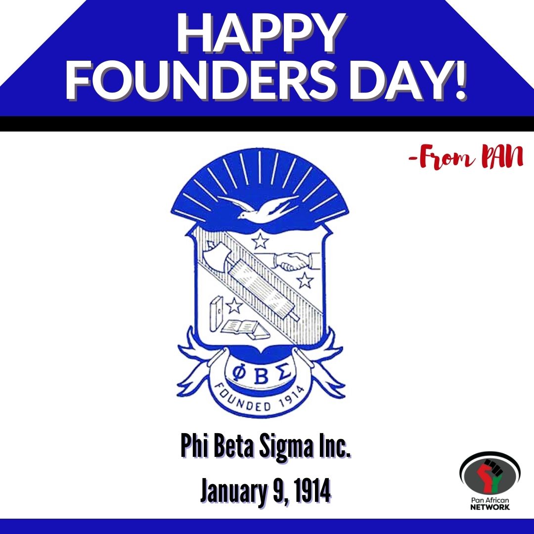 ACPAPAN's tweet photo. Happy Founders Day to the members of Phi Beta Sigma Fraternity Incorporated celebrating 109 years of brotherhood, scholarship, and service. #PhiBetaSigma #PANAfricanNetwork #ACPAPAN #HigherEd #D9 #BGLOs #DivineNine #NPHC #PANIsHOME https://t.co/xIr4VUe5QN