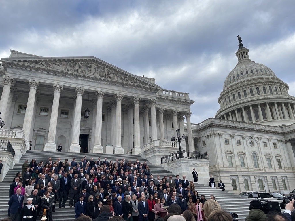 Judy Chu (@repjudychu) on Twitter photo I joined <a href="/HouseDemocrats/">House Democrats</a> this morning to remember and honor the fallen and wounded heroes of #January6th.
We remain deeply grateful for the <a href="/CapitolPolice/">The U.S. Capitol Police</a> and law enforcement’s protection of American democracy. I joined <a href="/HouseDemocrats/">House Democrats</a> this morning to remember and honor the fallen and wounded heroes of #January6th.
We remain deeply grateful for the <a href="/CapitolPolice/">The U.S. Capitol Police</a> and law enforcement’s protection of American democracy.