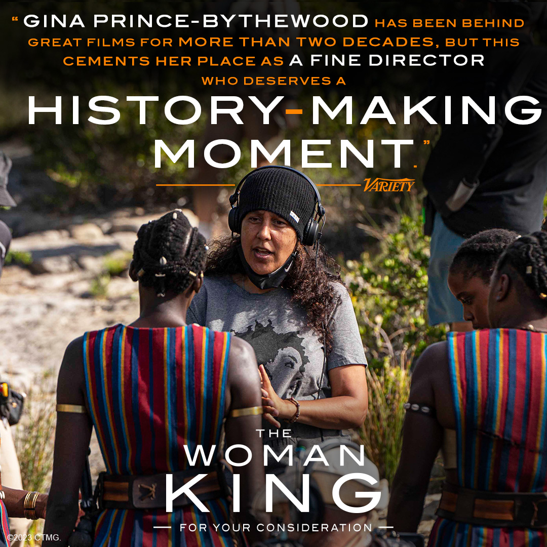 #TheWomanKing + @GPBmadeit = history-making. #FemaleFilmmakerFriday @WomanKingMovie