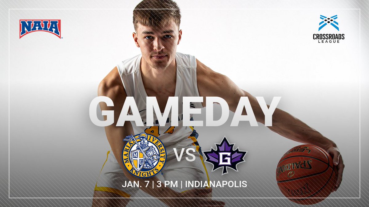 GAMEDAY!! 🏀

<a href="/MarianMensBBall/">Marian Basketball</a> returns to their home court to square off with Goshen inside the PE Center today at 3 PM, following the women's game!