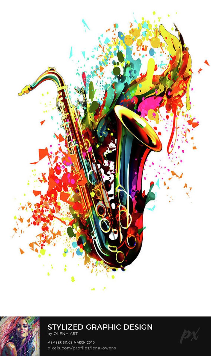 ArtArt45776940's tweet photo. Stylized Graphic Design with a Saxophone on an Abstract White background https://t.co/bQMhdfspK3 🎺🎷💙❤️ #Shoppixels #FineArtAmerica @FineArtAmerica #Saxophone #sax #music Transparent Background. #Saxophonists, #saxplayers, #musicalgroups, #bandplayers, and orchestra members https://t.co/K8JcIprpht