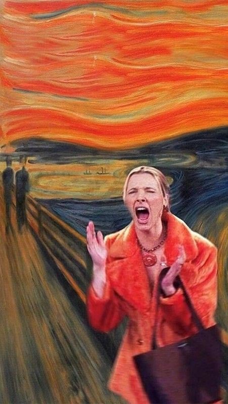 the scream by edvard munch (1893)