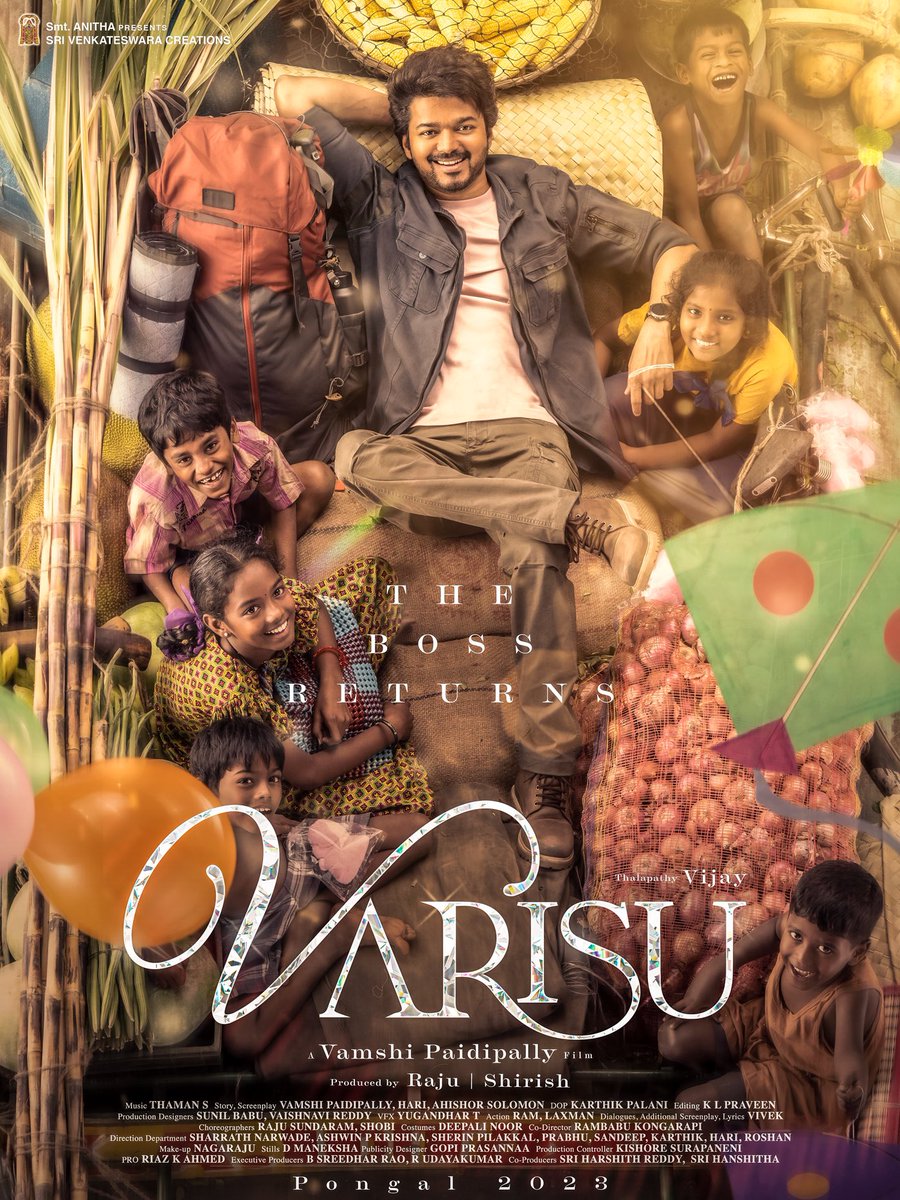 #Varisu confirmed at your @Pavalamtheatre  #7WaySound 

#FDFS will be updated by Soon

#Thalapathy @actorvijay na @directorvamshi @SVC_official @iamRashmika @7screenstudio #VarisuPongal2023 @krishnacomplex @siddhu_viva