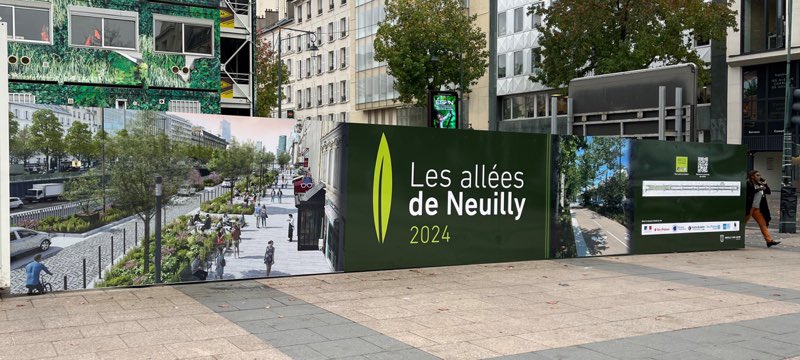 Permanence ouverte demain, samedi 7 janvier, de 10:00 à 12:00 de la maison du chantier des #alleesdeneuilly pour répondre à vos questions.