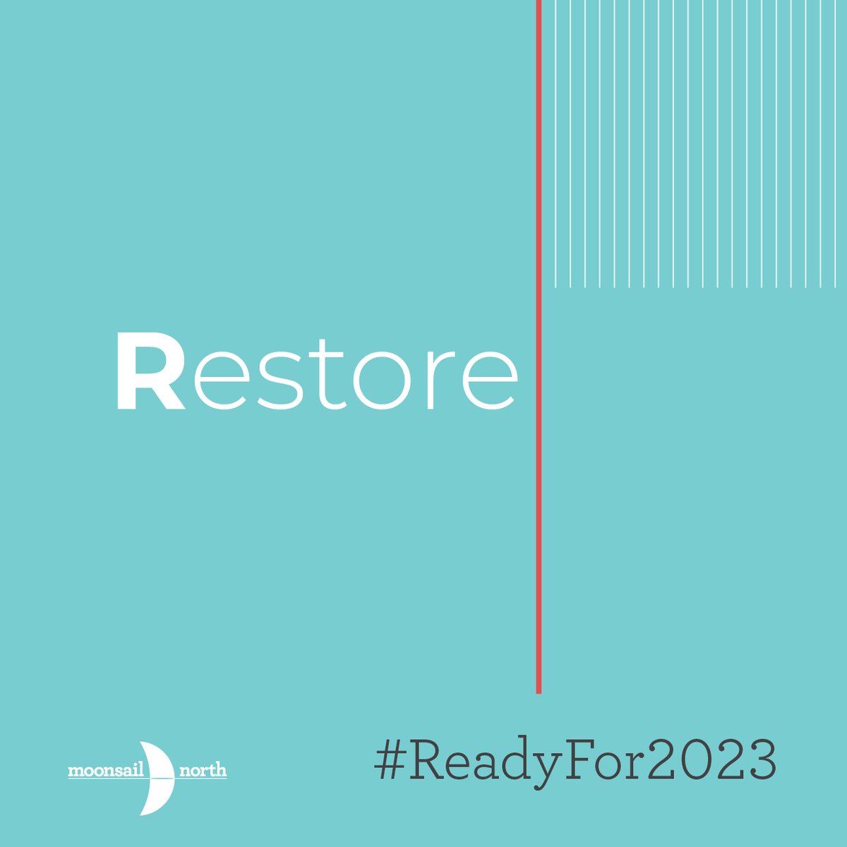 MoonsailNorth's tweet image. For many, entering a new year can be overwhelming. In closing out our #ReadyFor2023 series, our final tip reminds you to restore and practice self-care—you may find a safe space, complete a relaxing activity, or unplug for awhile. Visit our Instagram page to see all of our tips!