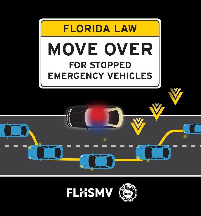 anitere_flores's tweet photo. In theme with Monday's Law Enforcement Appreciation post - I'd like to share a reminder from Florida's Highway Safety &amp; Motor Vehicles Department. It is LAW in Florida to move over for emergency vehicles 🚓

#senatoranitereflores #flhsmv #MoveOverLaw https://t.co/0MifQ0QoVm