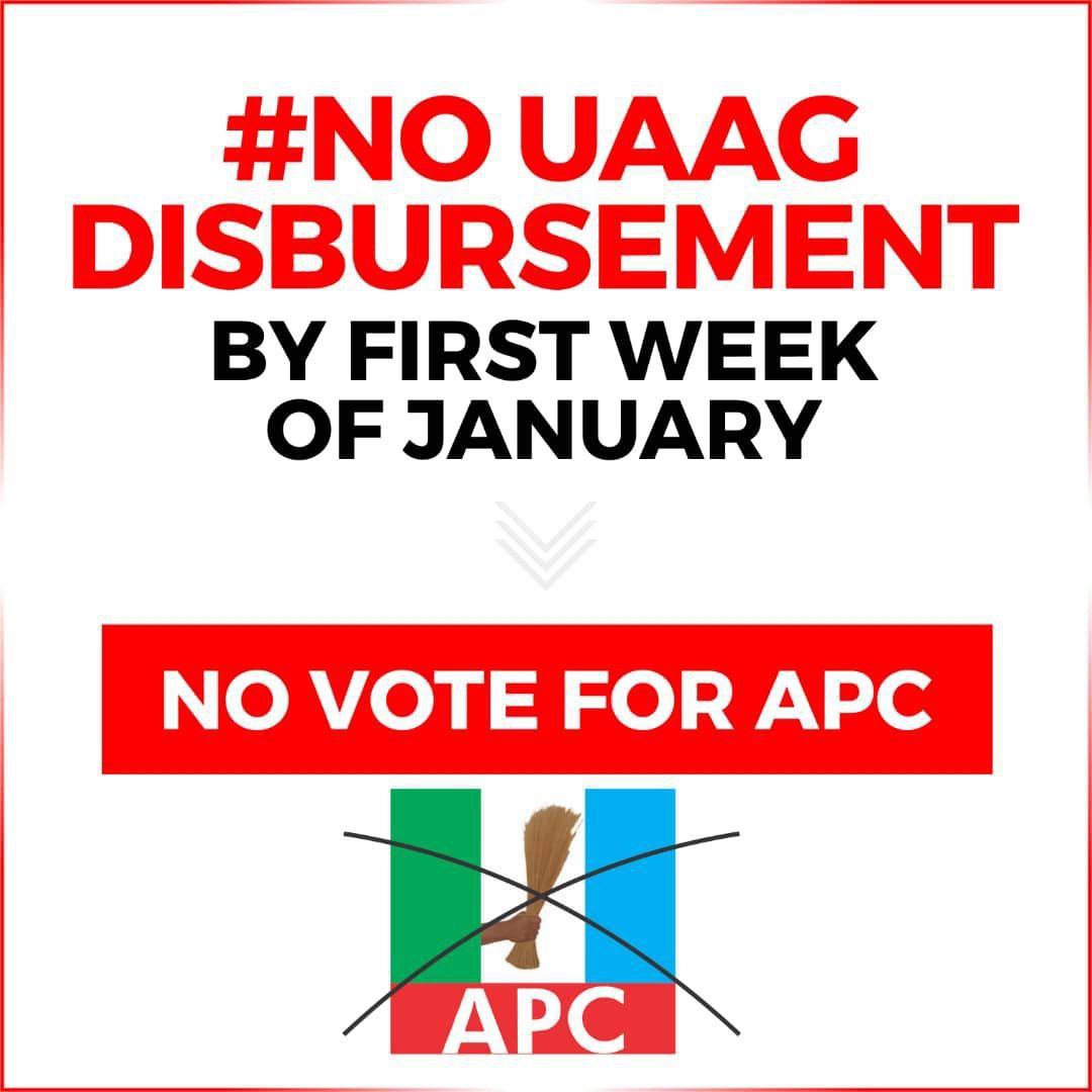 UN COME TO OUR AID THE FEDERAL GOVERNMENT OF NIGERIA WANT HIJACK THE UN GRANT FOR THE LESS PRIVILEGED TO THEMSELVES