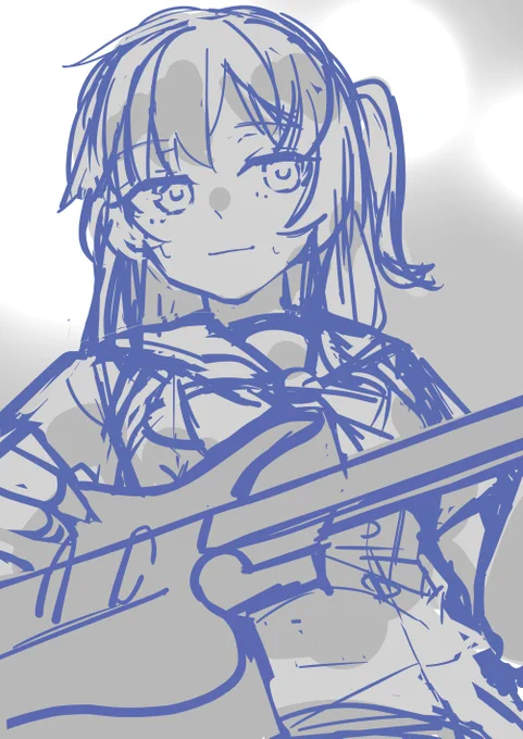 郁代ラフ 