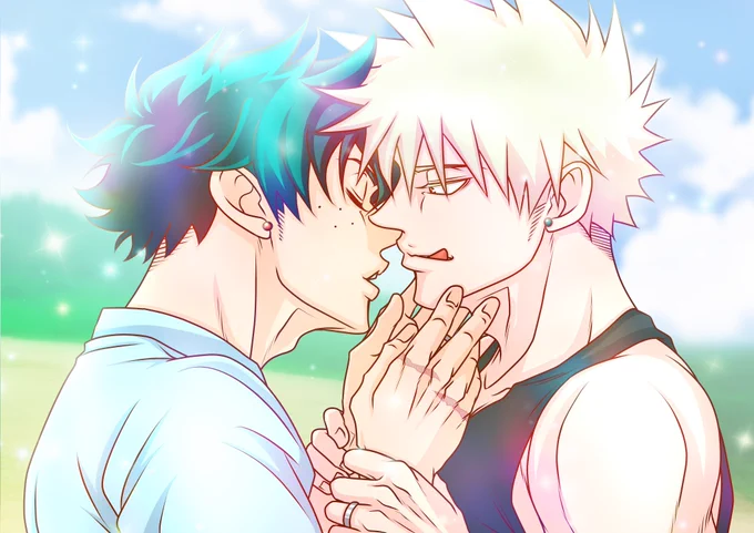 キス待ち顔、💥も🥦も結構ありましたねwww
待つ…というより、直前?
チュッチュしまくり夫夫なので、キス直前直後の顔はいっぱいあるに決まってますた🤣 