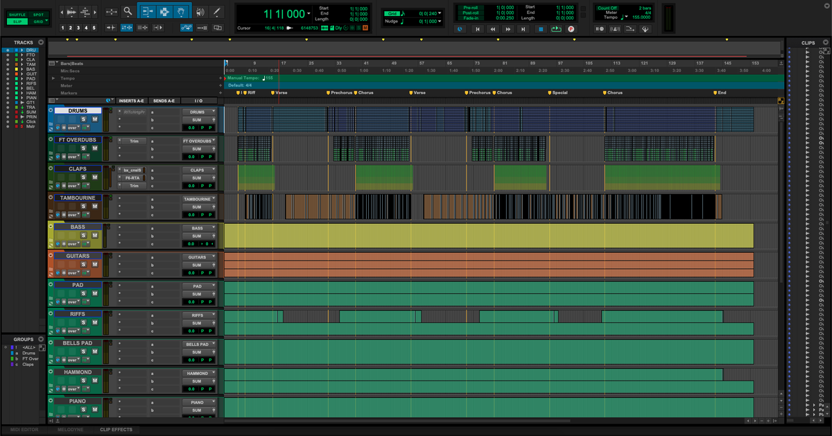 GioMaucieri's tweet photo. I've never been a fan of track folders/stacks when it came to session organization, but I'm really digging the basic and routing folders in Pro Tools.
#avid #protools #avidprotools #recordingstudio #sessiondrummer #mixengineer #musicproducer #editingsession #mixsession #session https://t.co/N4gmLfL74C