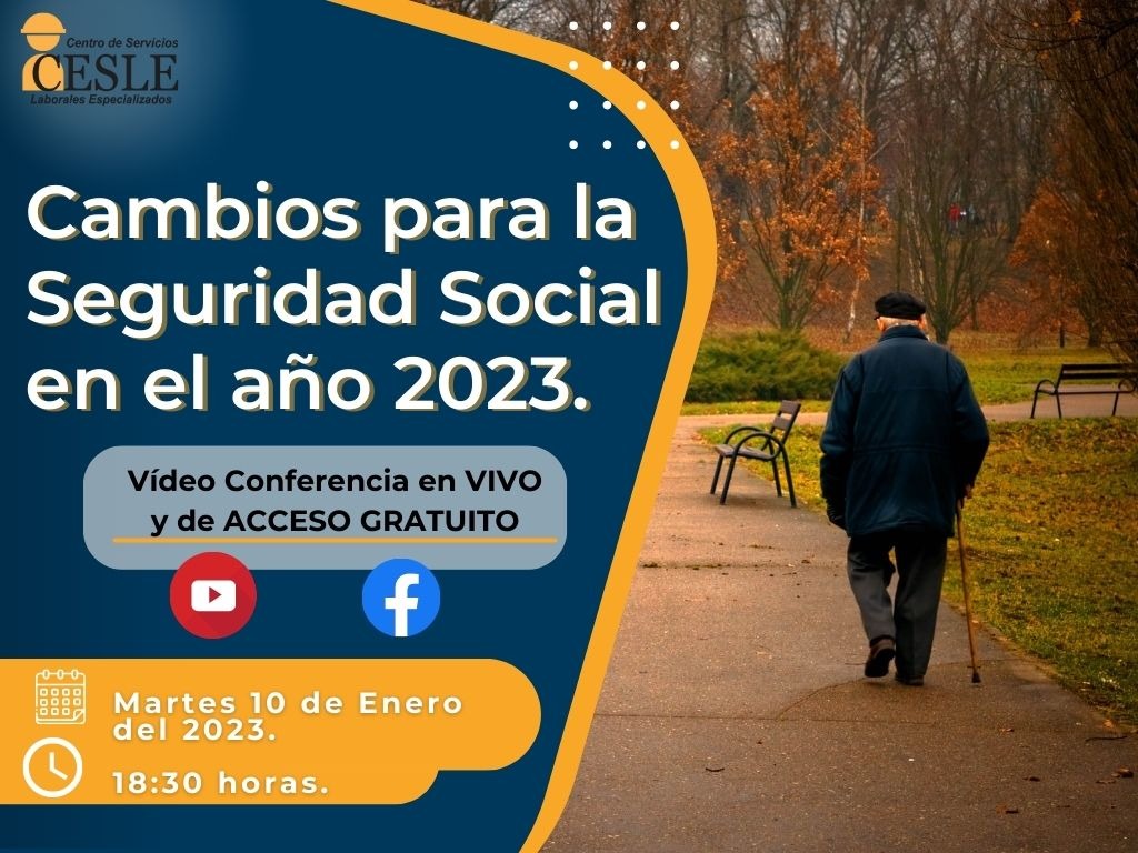 CESLE4's tweet photo. "Cambios para la  Seguridad Social en el año 2023" https://t.co/cPXLONnHOh a través de @YouTube https://t.co/R7GnrmjpRE