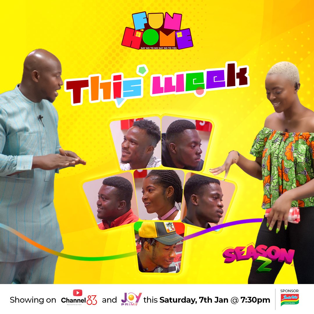 Larbi_SarkCess's tweet image. Watch your favorite influencers on @JoyPrimeTV at 7:30 tonight sharp 😂😂😂😂 #FunHome