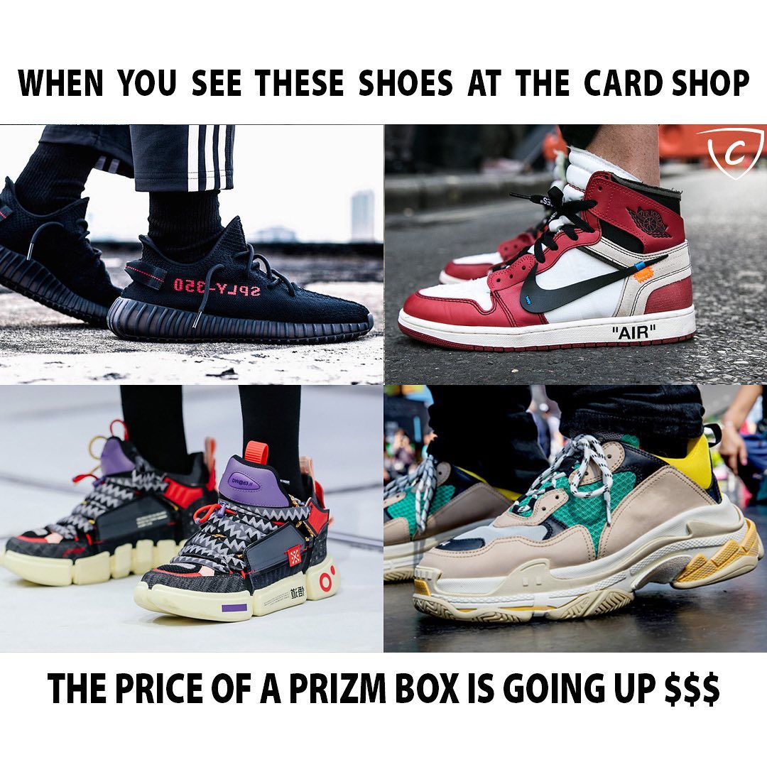 CheckOutMyCards's tweet image. When these shoes show up at the show, break out the dusty paperback. We love all collectors! Hobby Shoes👞 👟