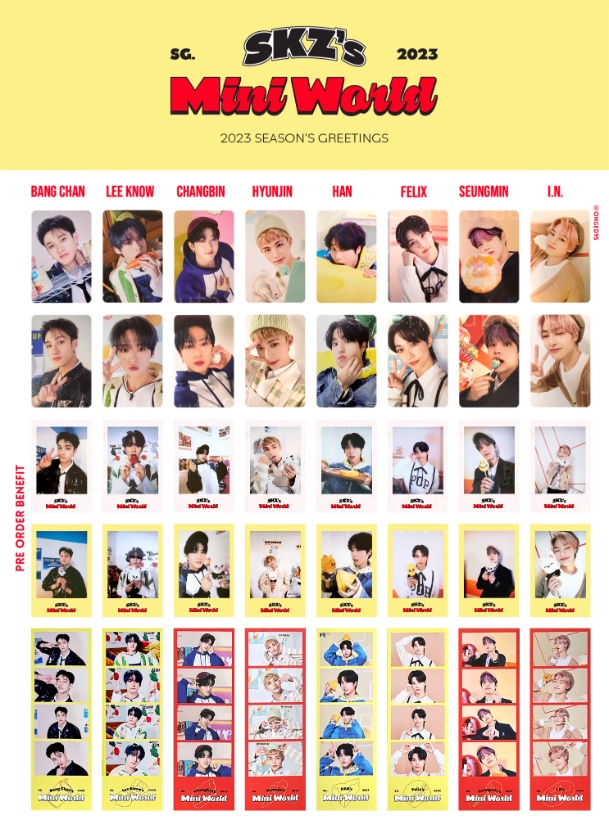 straykids スキズ 幼 シーグリ2023 クリア トレカ ポストカード straykids スキズ 幼 シーグリ2023 クリア トレカ ポストカード