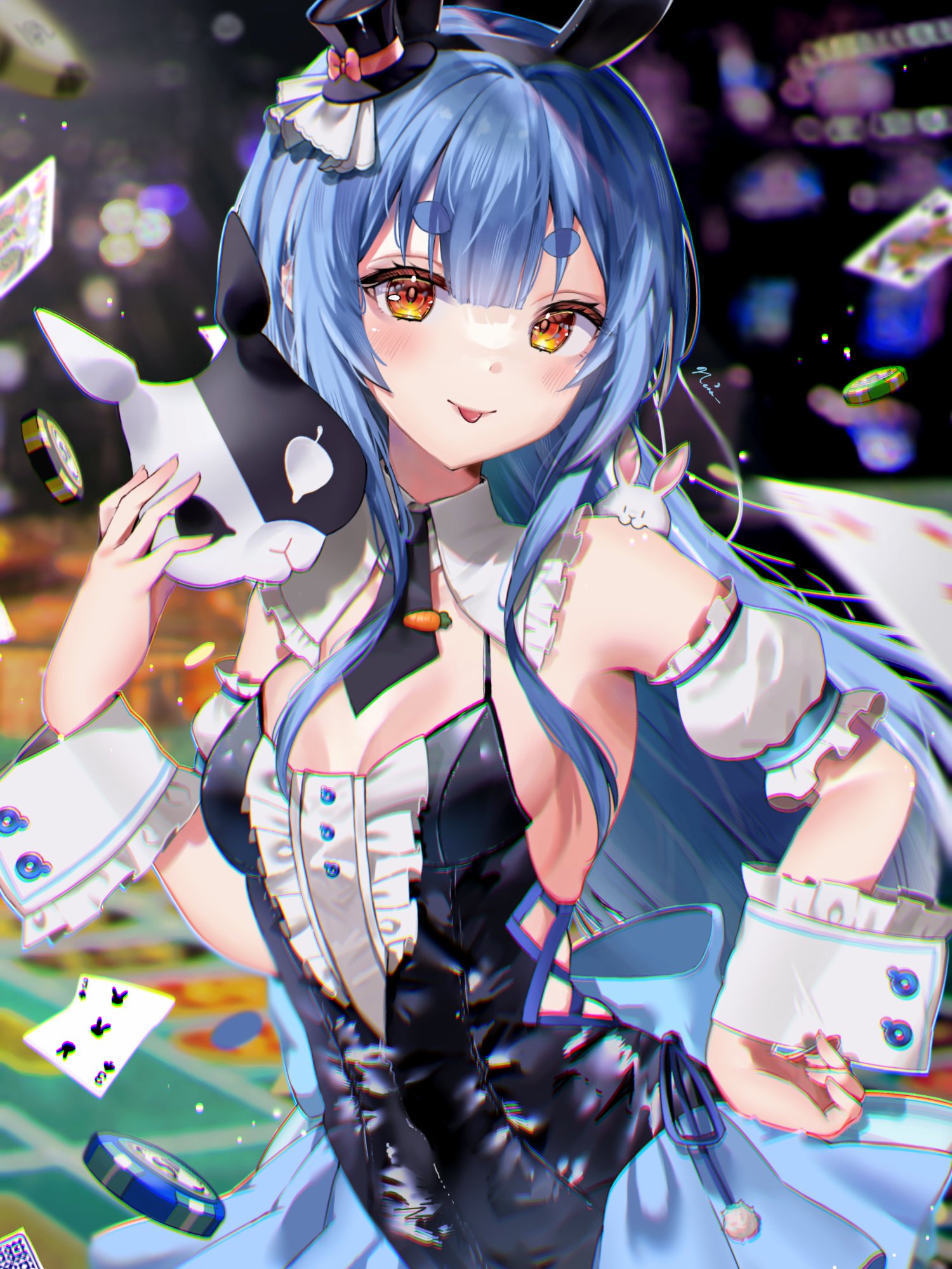 α1 ホロライブ バニーガール&上着 兎田ぺこら スリーブ&プレイマット 宵月ねま on X: 
