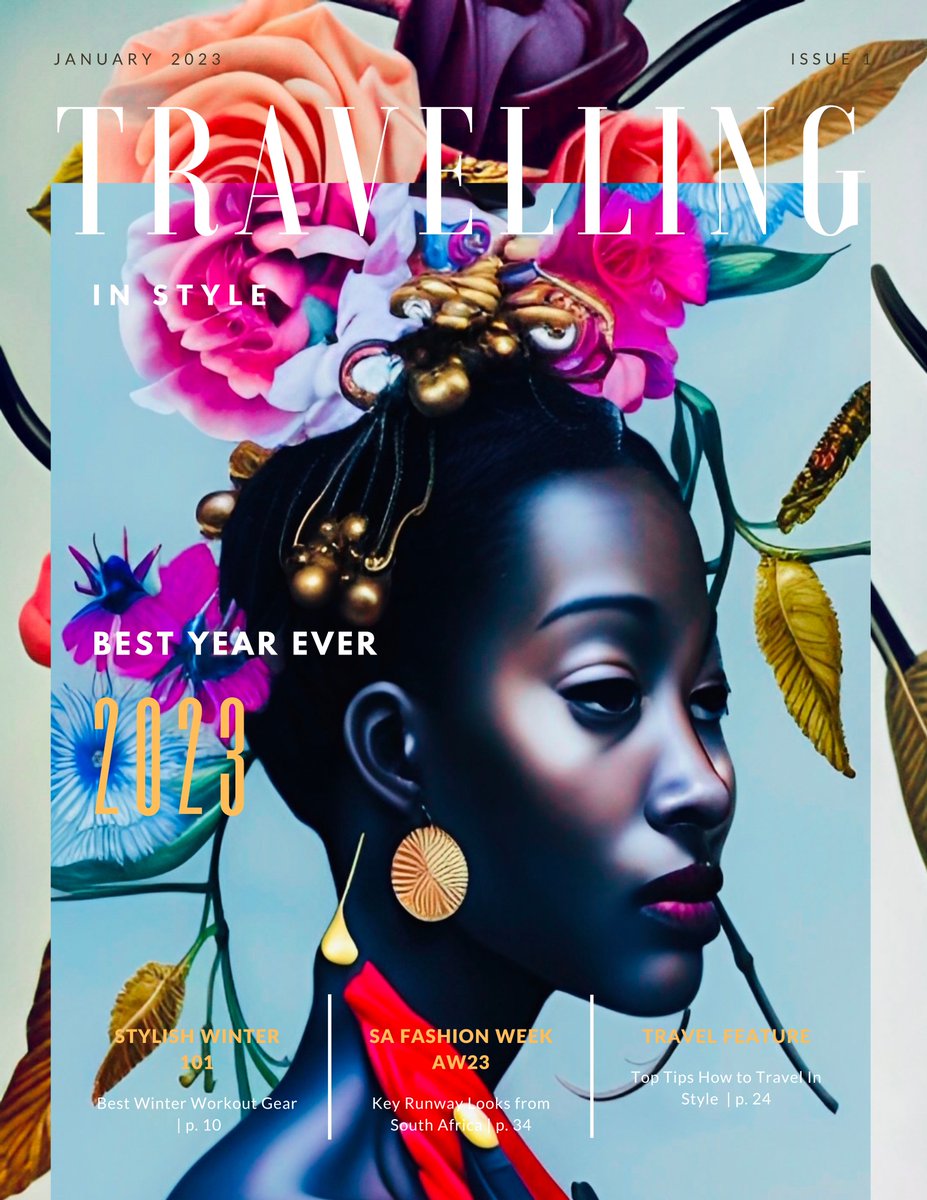Fashion__Studio's tweet photo. January-March 2023 issue of Travelling In Style is here!

https://t.co/WY1XJKTy2S

#travel #fashion #lifestyle #magazine #travelmagazine #TravellingInStyle #traveltips #artissue https://t.co/bF8b4UqXLM