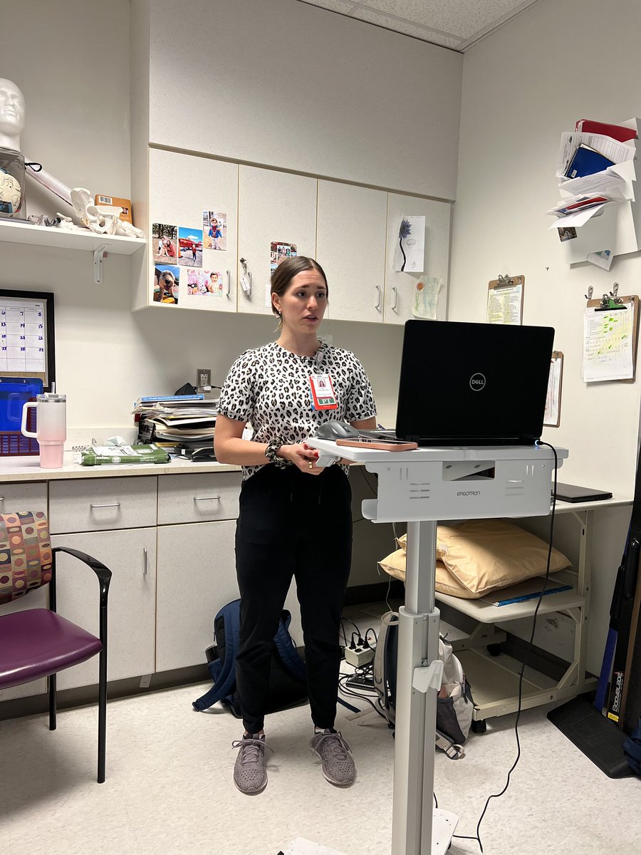 What a better way to start off the new year than with 10x10 case study presentations! Our faculty enjoyed learning about both cases. Great discussion amongst staff and residents! #mentorship