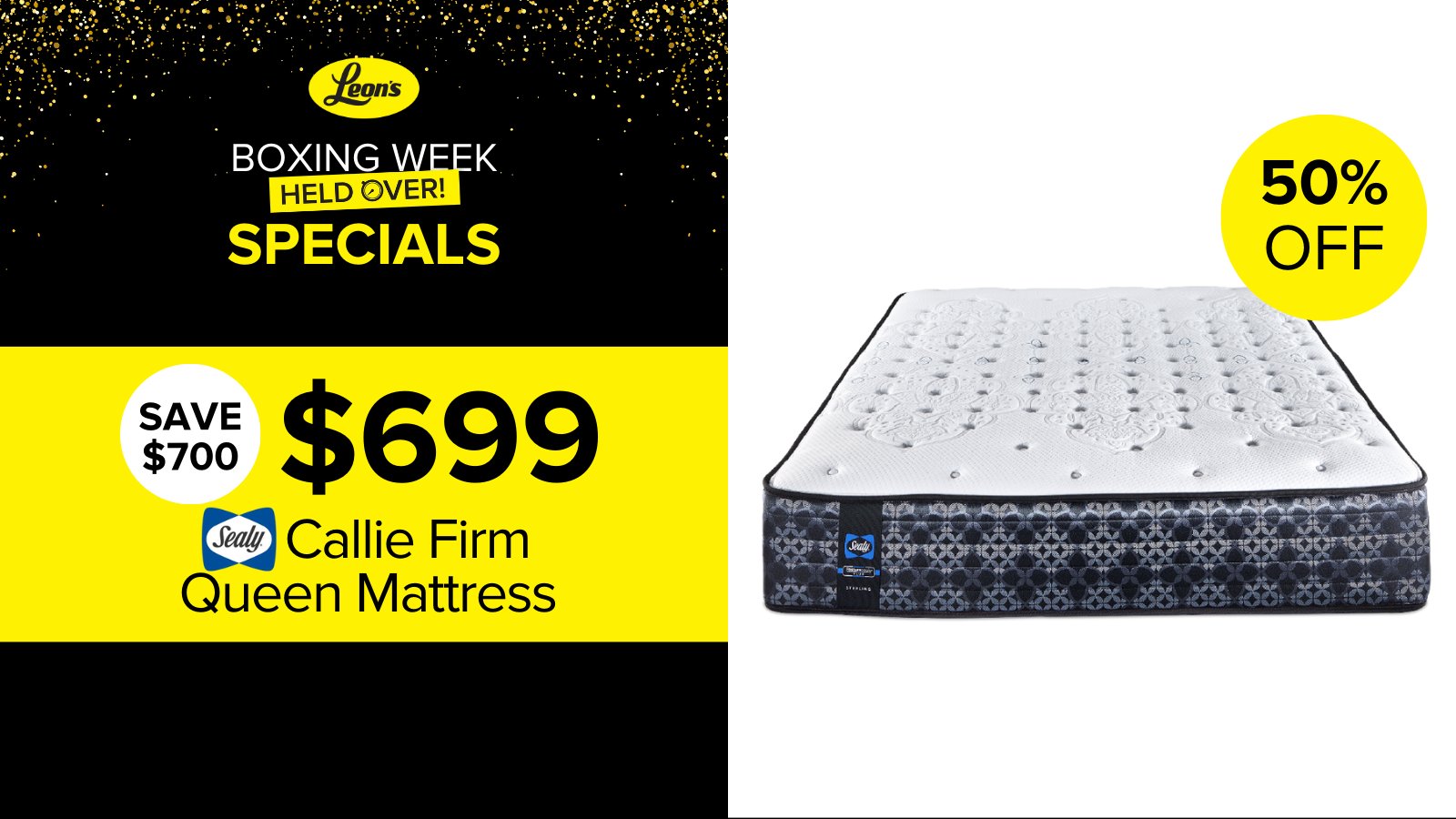 Leons 2024 queen mattress