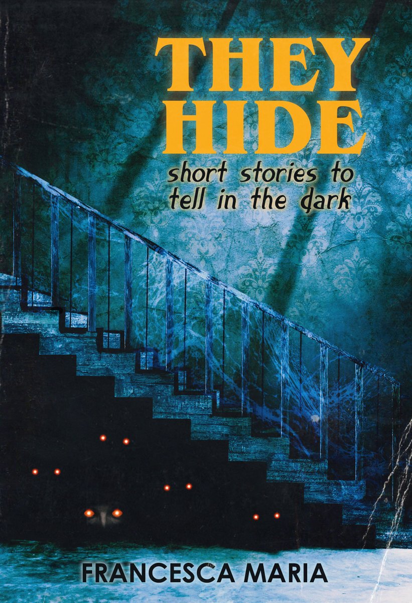 Wanted to post a larger cover pic for THEY HIDE: SHORT STORIES TO TELL IN THE DARK courtesy of the amazingly talented @KealanBurke and @BrigidsGate. The smaller pics just don't do justice to his amazing art. 
Coming April, 2023!
#TheyHide #horrorcollection #horrortropes
