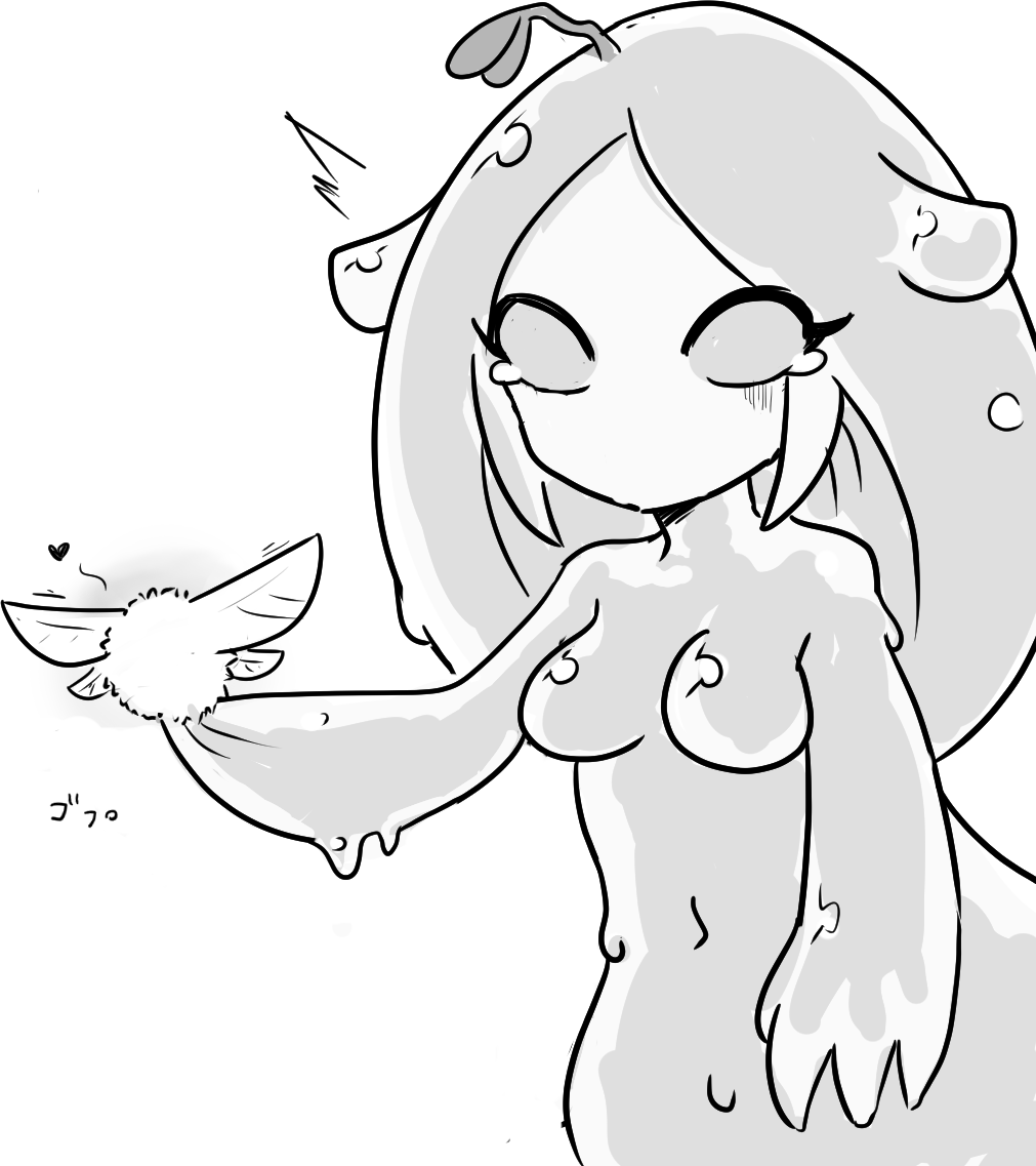 気晴らし蜜スライムちゃん if
小っちゃいからと油断していると・・・ 