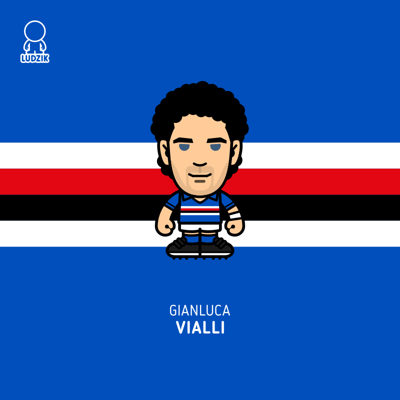 GOLudzik's tweet photo. Gianluca Vialli - U.C. Sampdoria, 1988-89 

#RIP #GianlucaVialli #Ludzik https://t.co/cblvCg5vZH