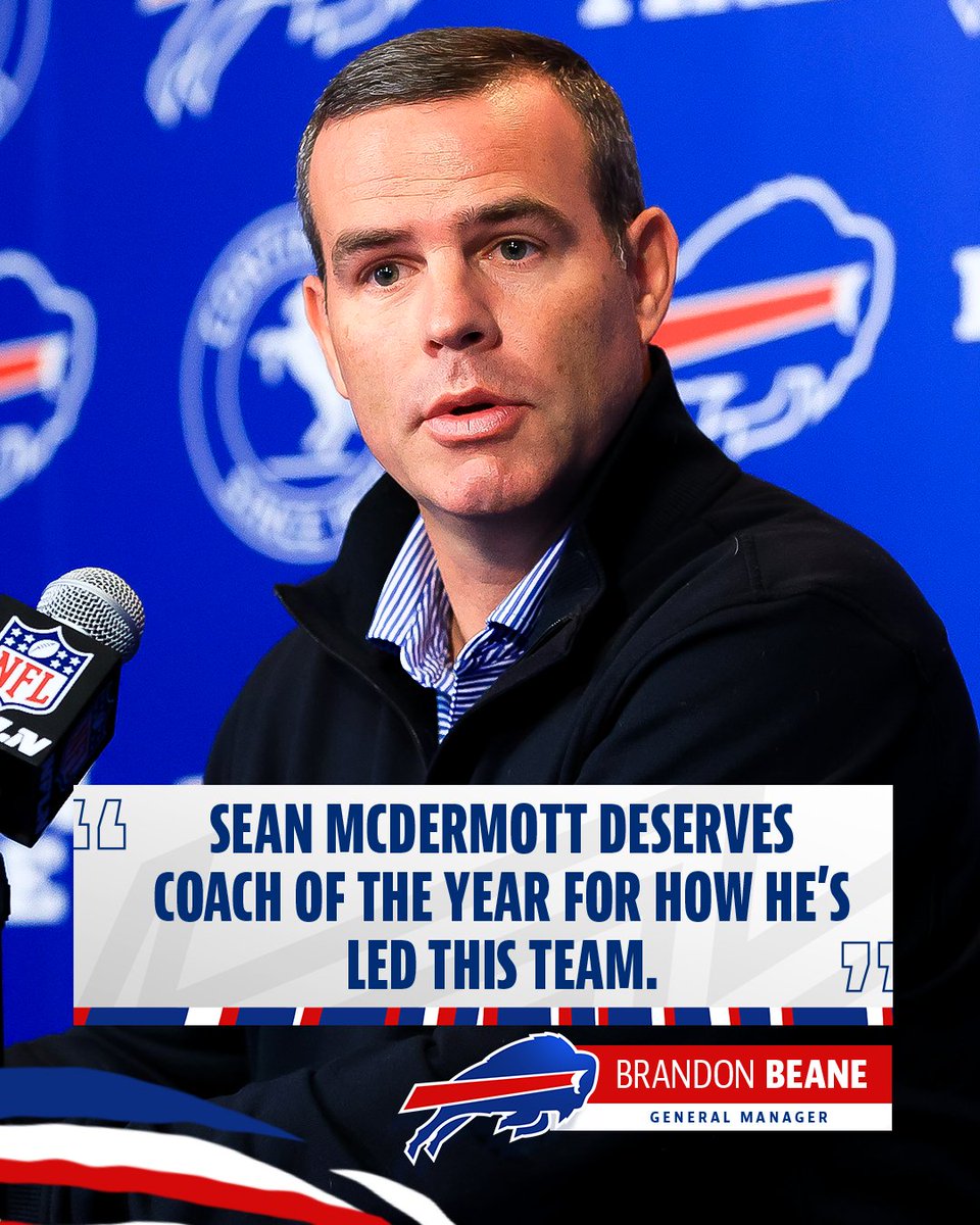 He's our leader. 👏

Sean McDermott earns high praise for his leadership amid unprecedented circumstances: bufbills.co/3XekAxt
