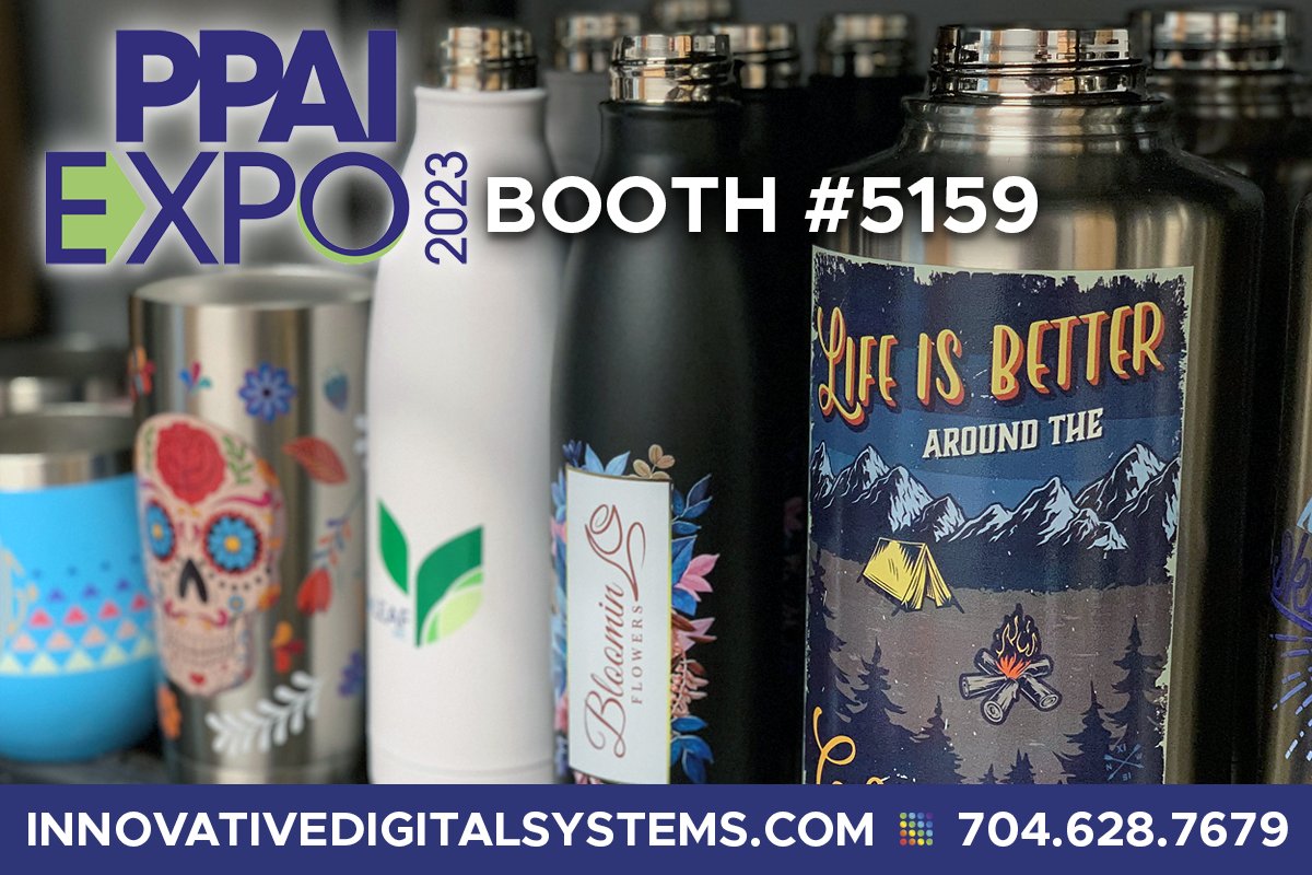 digital_ids's tweet photo. Our first big trade show of the year starts next week. From UV rotary printers to flame and Pyrosil treatment systems, we will have your #DrinkwarePrinter needs covered at the #PPAI Expo. Start printing with confidence and check us out at booth 5159. #CylindricalPrinter https://t.co/s0uiDAAAw3
