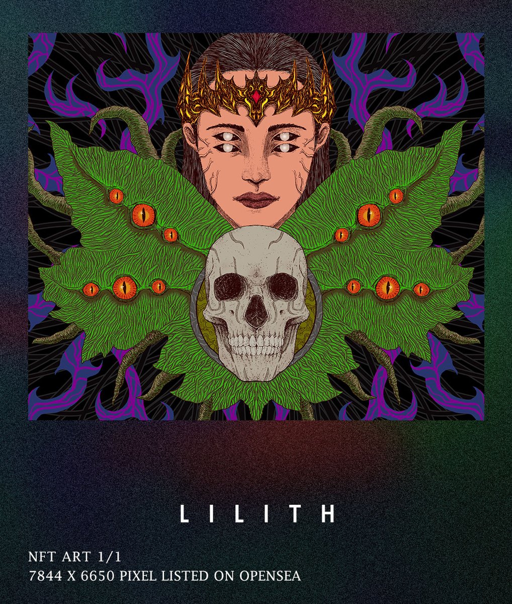 msrrrxn's tweet photo. LILITH Nft art listed on @opensea 
https://t.co/Mm2YEnoTa1

#nft #nftart #nfts #nftartist #nftcommunity #nftcollectors #nftcollection #artwork #illustration #digitalart #digitalcollection #nftdrop https://t.co/6SkgaQdI3r
